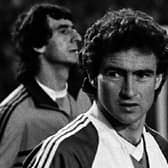 Martin O'Neill scored for Distillery in the 1971 Irish Cup final and again against Barcelona in the European Cup Winners Cup