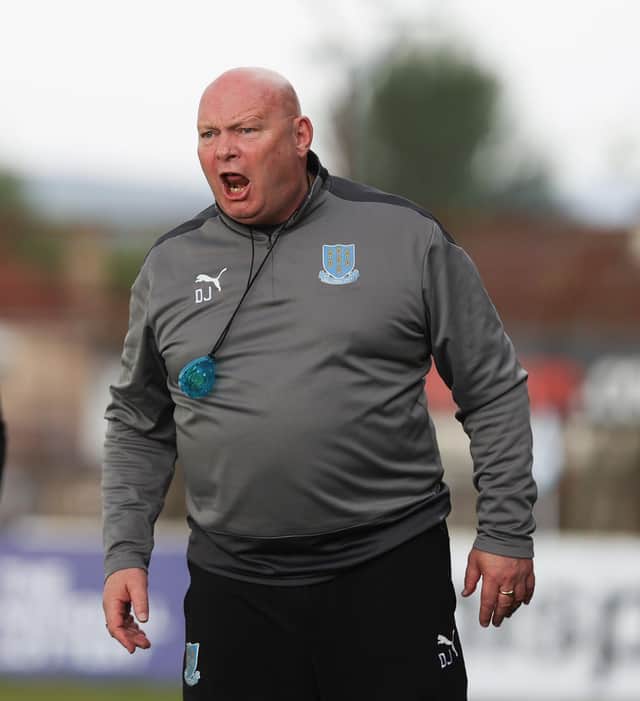Ballymena United manager David Jeffrey. Photo Desmond Loughery/Pacemaker Press