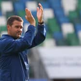 Linfield boss David Healy. Pic by Pacemaker.