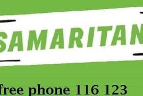 ;Samaritans is free to call on 116 123, any time from any phone