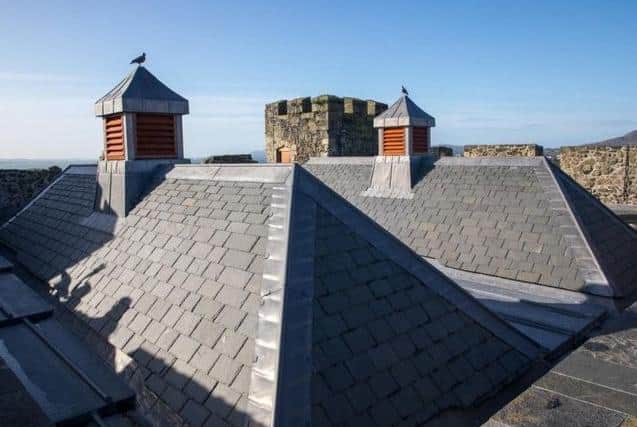 Exterior of the new roof. Pic Brian Thompson