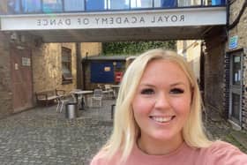Chelsea Smyth pictured at the Royal Academy of Dance in London.