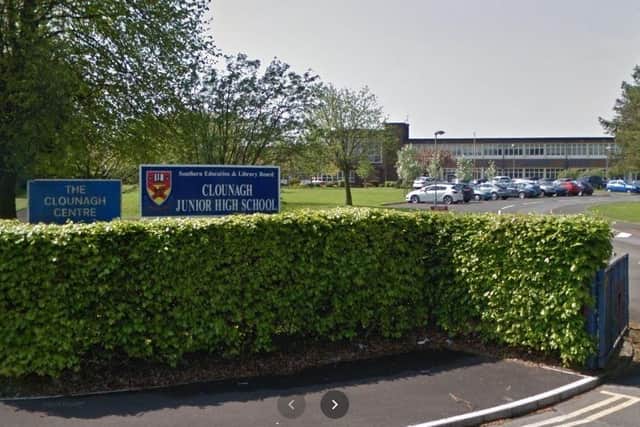 Clounagh Junior High School, Portadown. Photo courtesy of Google.