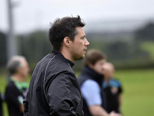 City of Derry coach Richard McCarter.