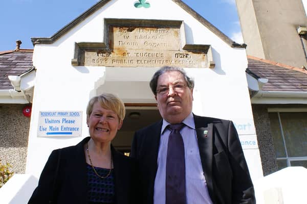 John and Pat Hume. Picture by Hugh Gallagher