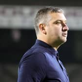 Portadown manager Matthew Tipton. Pic by Pacemaker.