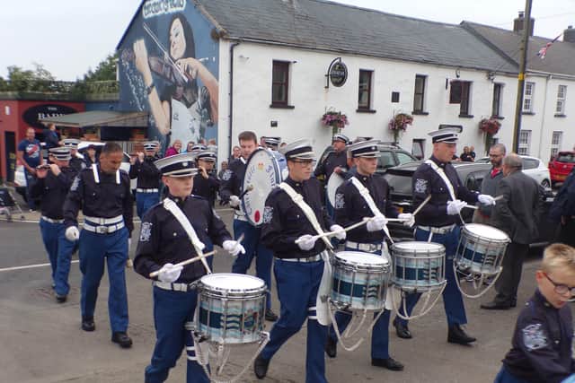 Cairncastle Flute Band, who attended the fun day in Ballycarry