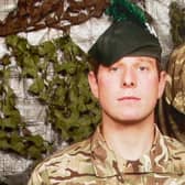 The Royal Irish Regiment has paid tribute to 'a truly outstanding soldier and commander' Cpl Stuart Hamilton after a tragic accident. Photo: c/o MoD.