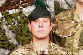 The Royal Irish Regiment has paid tribute to 'a truly outstanding soldier and commander' Cpl Stuart Hamilton after a tragic accident. Photo: c/o MoD.