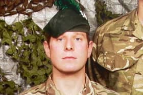 The Royal Irish Regiment has paid tribute to 'a truly outstanding soldier and commander' Cpl Stuart Hamilton after a tragic accident. Photo: c/o MoD.