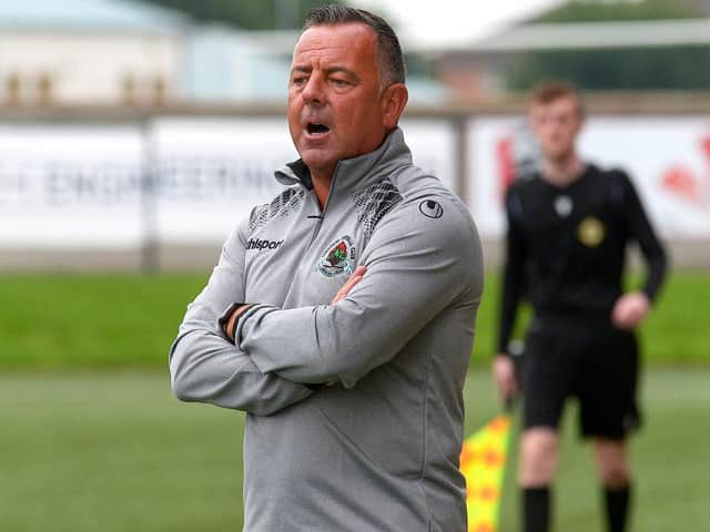 Brian Donaghey, Institute Head Coach. Picture by George Sweeney