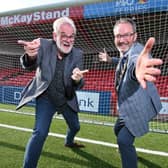 Cllr William McCaughey and Tim McGarry.