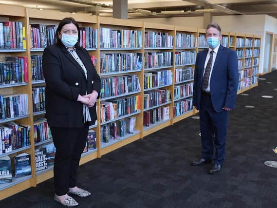 Communities Minister visiting Lisburn Library