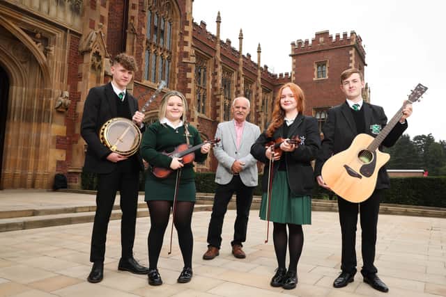 Glengormley School of Traditional Music will get the Outstanding Contribution award. Photo by Kelvin Boyes / Press Eye.