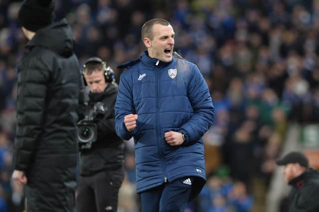 Coleraine boss Oran Kearney hailed his side’s performance as they kickstarted their defence of the BetMcLean League Cup with a 5-0 win at Bangor.