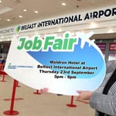 Jaclyn Coulter, Belfast International Airport’s Human Resources Manager launching the airport Job Fair at the Maldron Hotel, Thursday 23rd September from 5pm – 9pm