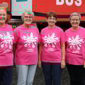 Banbridge Group organisers, left to right, Mary McLean, Betty Jones, Christine Jones and Anne Lavery