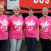 Banbridge Group organisers, left to right, Mary McLean, Betty Jones, Christine Jones and Anne Lavery