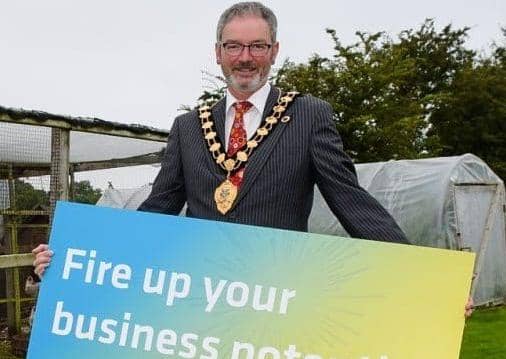 Mayor of Mid and East Antrim, Councillor William McCaughey