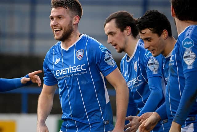 Coleraine have won their last three games on the bounce. Midfielder Stephen Lowry is relishing the trip to champions Linfield on Saturday.