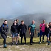Members of Waites Gym took on the challenge in the Mournes for Action Cancer.