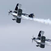 The Wildcat Aerobatics wow fans at the 2017 Portrush Air Show. Picture: Philip Magowan / PressEye