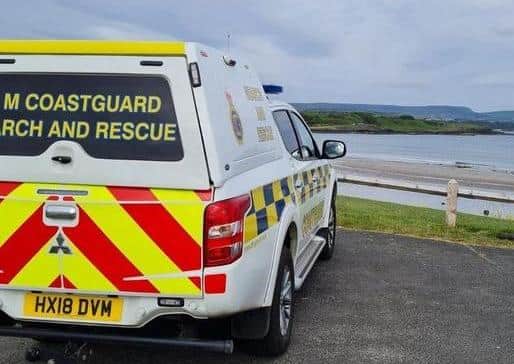 Portmuck Coastguard has warned of the dangers of strong currents after assisting two paddle boarders who had got into difficulties (archive image).