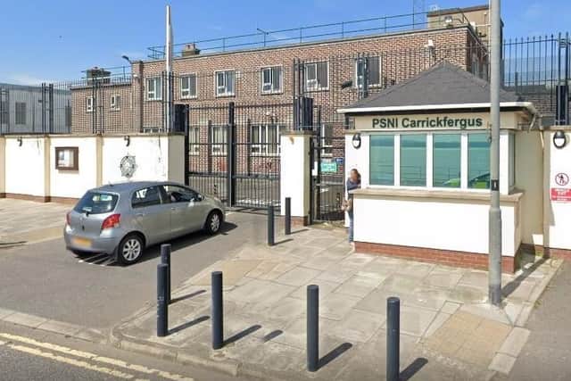 Carrickfergus Police Station. (Pic Google).