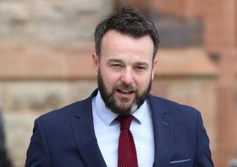 Colum Eastwood has written to the First and Deputy First Ministers.
