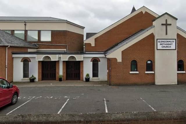 Glengormley Methodist Church. (Pic Google).