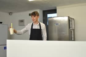 Christopher Fulton (17), is set to open a new milkshake store in Ballymena