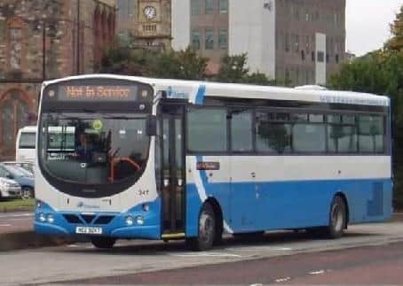 A number of bus services have been cancelled.