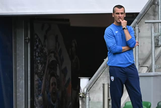 Coleraine boss Oran Kearney. Pic by Pacemaker.