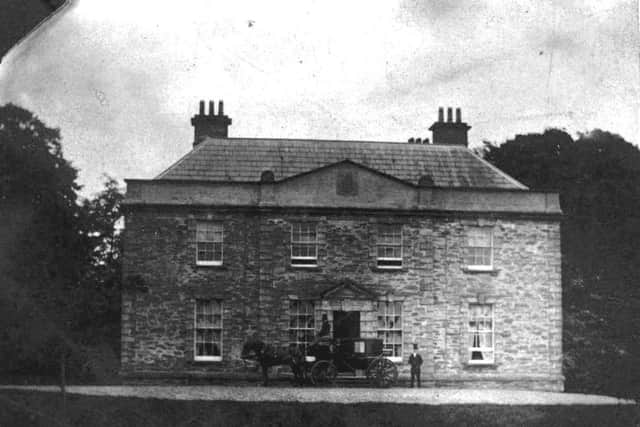 Prehen House pictured in the early 20th Century.
