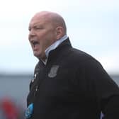 Ballymena United boss David Jeffrey says Coleraine striker Eoin Bradley gave a 'perfect example of centre forward play'.