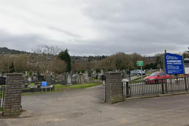 Carnmoney Cemetery, Newtownabbey. Google maps