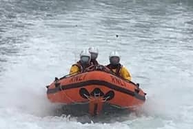 Larne RNLI launched their inshore D-class lifeboat, Terry, on September 26.