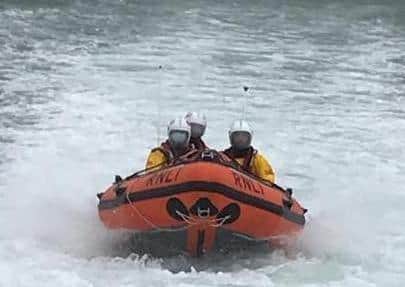 Larne RNLI launched their inshore D-class lifeboat, Terry, on September 26.