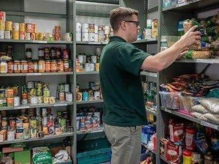 Larne Foodbank has launched its Christmas appeal (stock image).