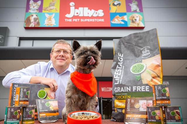 Colin Ferguson, Sales & Business Development Management, Mackles Petfoods which is based in Annaghmore, Co Armagh.