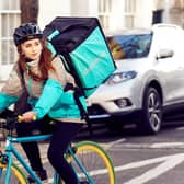 The delivery service is now available in Carrickfergus (stock image).  Photo: © Mikael Buck / Deliveroo