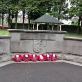 Ballymena’s Second World War Memorial located in the Memorial Park - Do you know a name that should be listed on it?