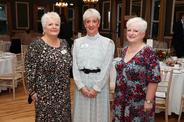 Julie Patrick, Cllr Angela Smyth and Sandra Lindsay are pictured at the event.