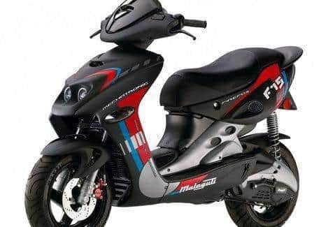 A scooter similar to this one was stolen. (Pic PSNI).