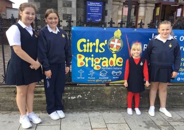 (left to right) Chelsea, Alanah, Emily and Ava are looking forward for the opening night of Railway Street Presbyterian GB