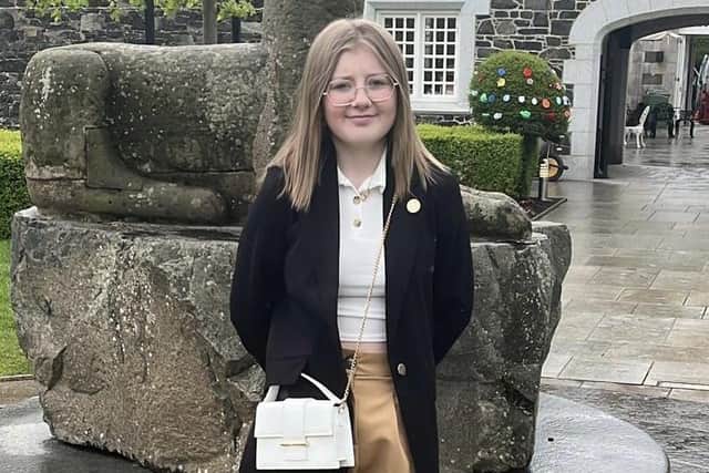 Carrickfergus teenager Madison Wright is organising a Gala Ball for NI Children's Hospice in memory of her friend Noah Coates