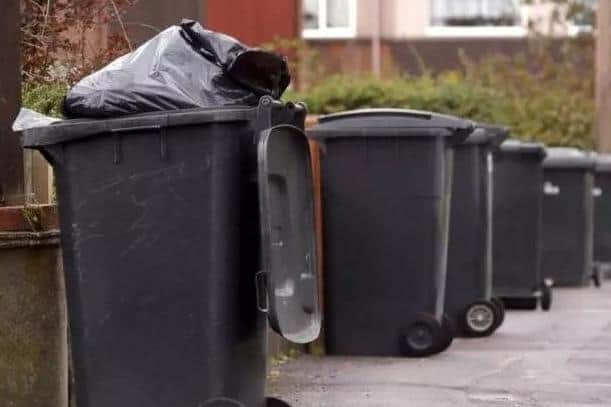 Bin collections.