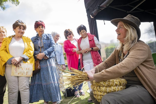 Traditional crafts were on display at the recent Honey Fair at Hillsborourgh Castle and Gardens
