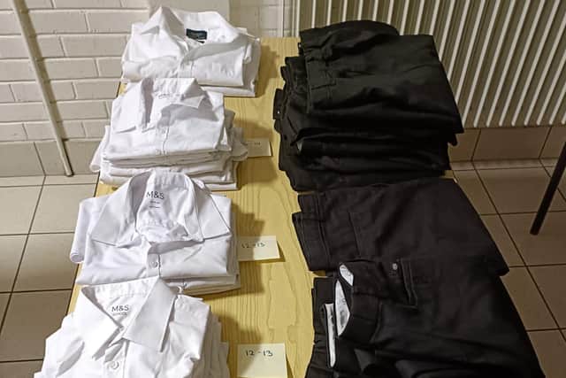 The uniform shop at Edmund Rice College has supported local families.