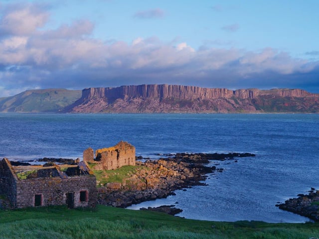 It’s not just on the mainland that ghosts roam. While staying at this castle three miles off the north Antrim coast in the early 14th century, Robert the Bruce and a group of his warriors fell into an enchanted sleep that declared that when they woke, they would rise up and unite Scotland with Rathlin.
While the prophecy may not have come true, more recently, a group of fishermen claimed to have been accosted by a disembodied hand.
Fnd out more about the castle, go to discovernorthernireland.com/rathlin-island
